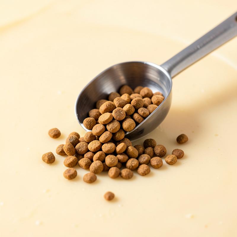 Puppy Grain-Free Dry Food — Small-piece grain-free kibble sized for puppies.
