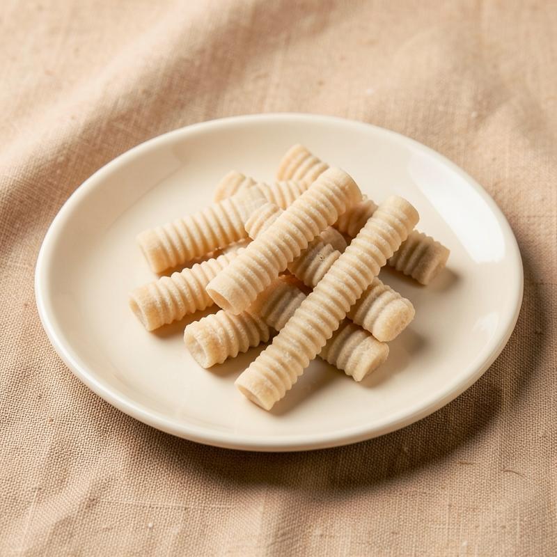 Dental Chew Sticks — Ridged chew sticks given as a daily treat.